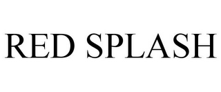 RED SPLASH