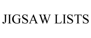 JIGSAW LISTS