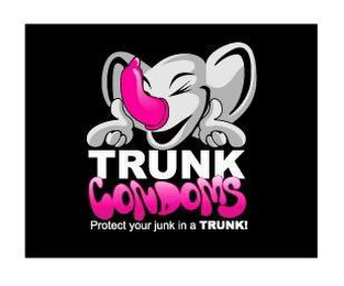 TRUNK CONDOMS PROTECT YOUR JUNK IN A TRUNK