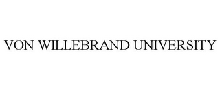 VON WILLEBRAND UNIVERSITY