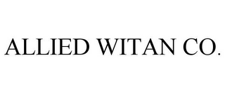ALLIED WITAN CO.