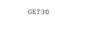 GET3D