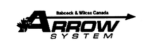 ARROW SYSTEM BABCOCK & WILCOX CANADA
