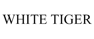 WHITE TIGER