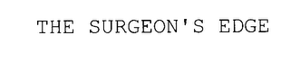 THE SURGEON'S EDGE