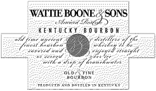 WATTIE BOONE & SONS