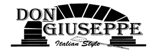 DON GIUSEPPE ITALIAN STYLE