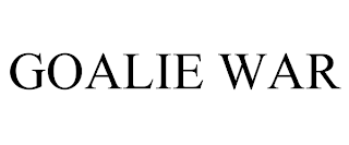 GOALIE WAR