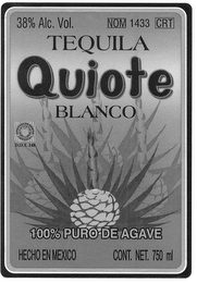 TEQUILA QUIOTE BLANCO