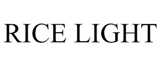 RICE LIGHT