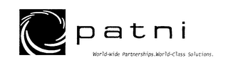 PATNI WORLD-WIDE PARTNERSHIPS.WORLD-CLASS SOLUTIONS.