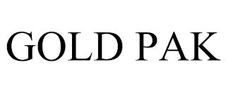 GOLD PAK