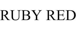 RUBY RED