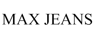 MAX JEANS