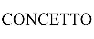 CONCETTO