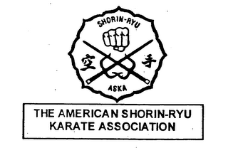 THE AMERICAN SHORIN-RYU KARATE ASSOCIATION SHORIN-RYU ASKA