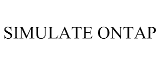 SIMULATE ONTAP