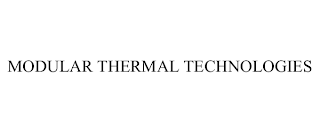 MODULAR THERMAL TECHNOLOGIES