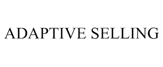ADAPTIVE SELLING