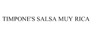 TIMPONE'S SALSA MUY RICA
