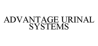 ADVANTAGE URINAL SYSTEMS