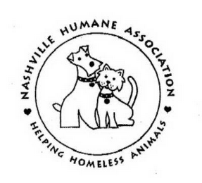 NASHVILLE HUMANE ASSOCIATION HELPING HOMELESS ANIMALS