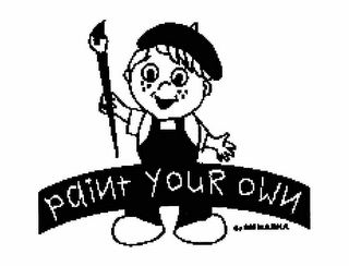 PAINT YOUR OWN BY MENASHA