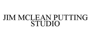 JIM MCLEAN PUTTING STUDIO