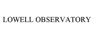 LOWELL OBSERVATORY