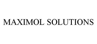 MAXIMOL SOLUTIONS