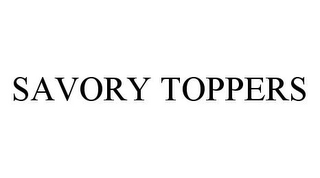 SAVORY TOPPERS