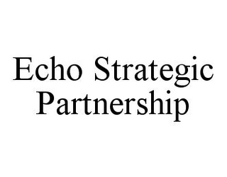 ECHO STRATEGIC PARTNERSHIP