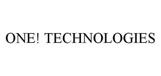 ONE! TECHNOLOGIES