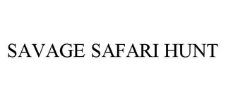 SAVAGE SAFARI HUNT