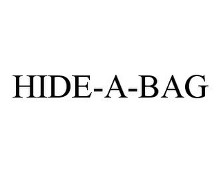 HIDE-A-BAG