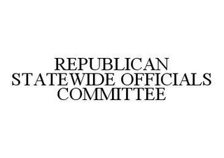 REPUBLICAN STATEWIDE OFFICIALS COMMITTEE
