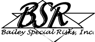 BSR BAILEY SPECIAL RISKS, INC.