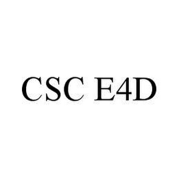 CSC E4D