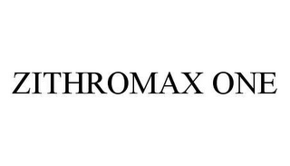 ZITHROMAX ONE