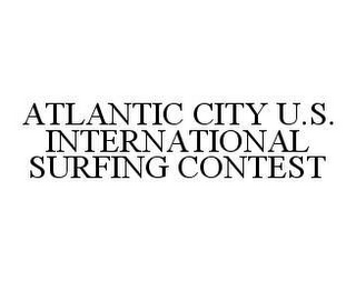 ATLANTIC CITY U.S. INTERNATIONAL SURFING CONTEST
