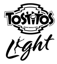 TOSTITOS LIGHT BRAND TORTILLA CHIPS