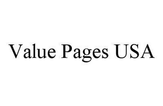 VALUE PAGES USA