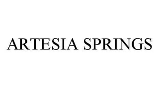 ARTESIA SPRINGS
