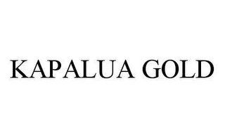 KAPALUA GOLD