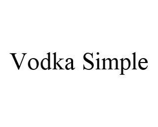 VODKA SIMPLE