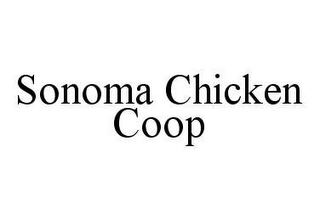 SONOMA CHICKEN COOP