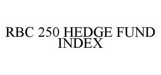 RBC 250 HEDGE FUND INDEX