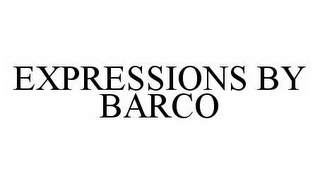 EXPRESSIONS BY BARCO