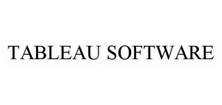 TABLEAU SOFTWARE