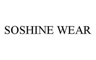 SOSHINE WEAR